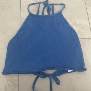 Topshop tie-up tank top